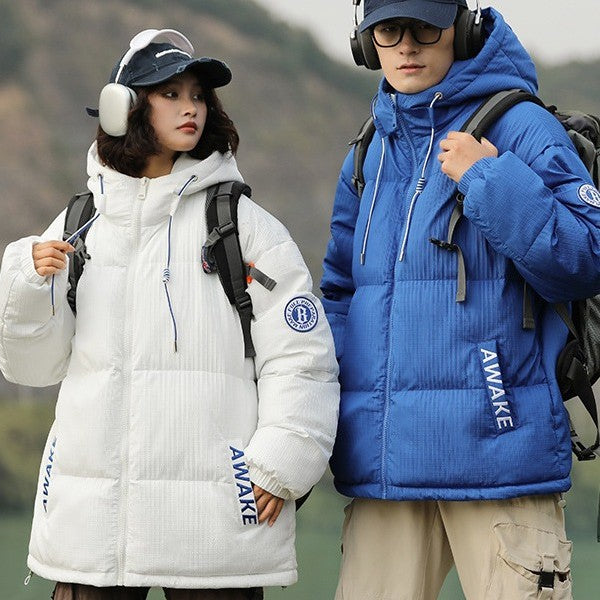 Trendy Teens: Couple Cotton Clothes Coat