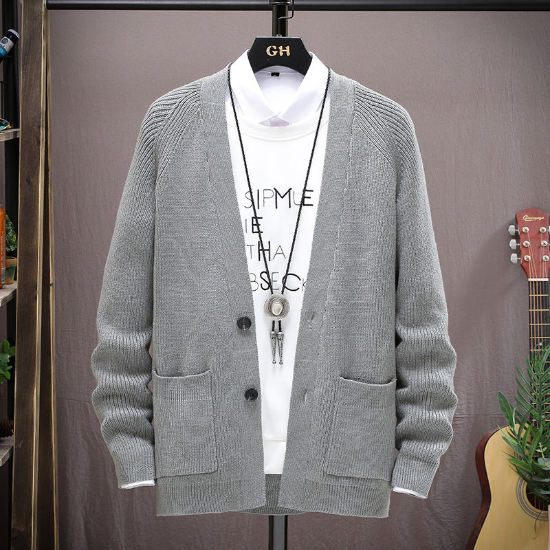 Stand-up Collar Sweater Coat - Stylish and Warm Winter Fashion