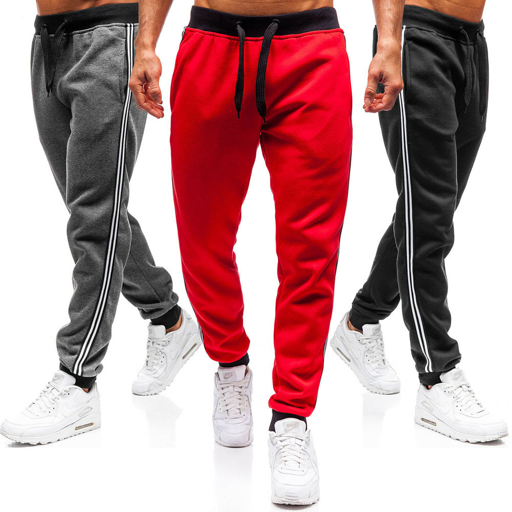 Knitted Ankle Banded Casual Pants - Comfortable and Stylish Closed Design